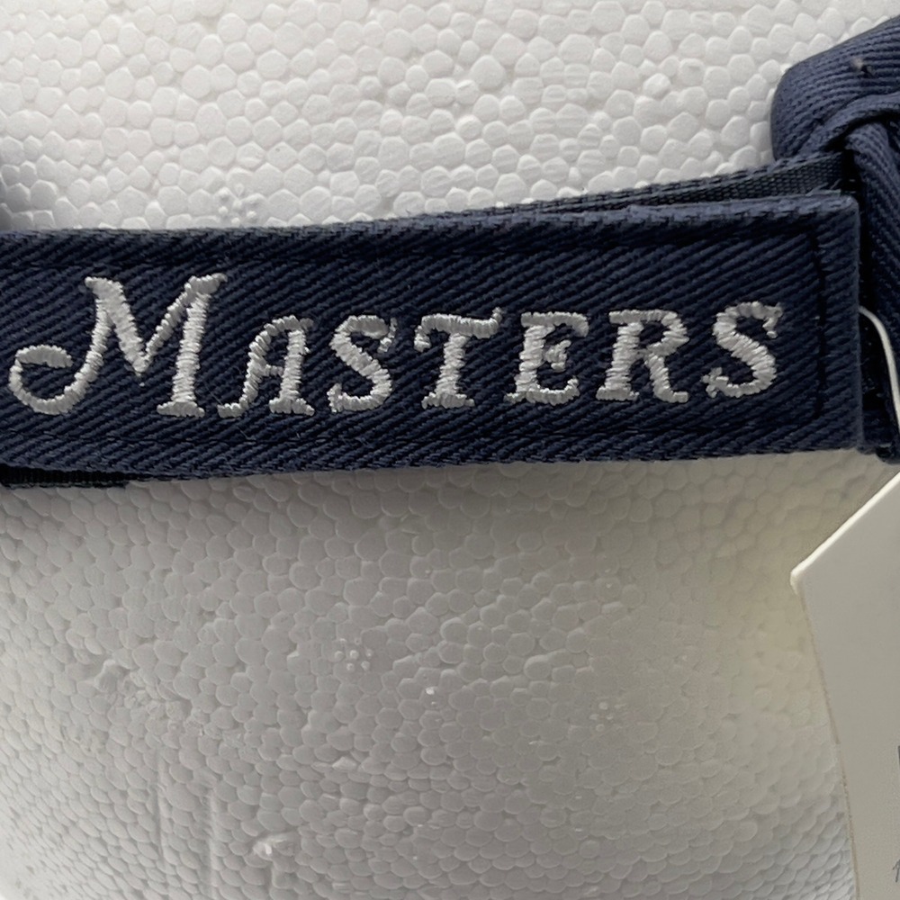 American Needle Masters 2022 Golf Visor Navy Blue Adjustable Hat - Picture 8 of 8